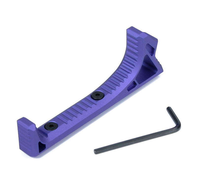 Keymod Link Curved Foregrip Purple
